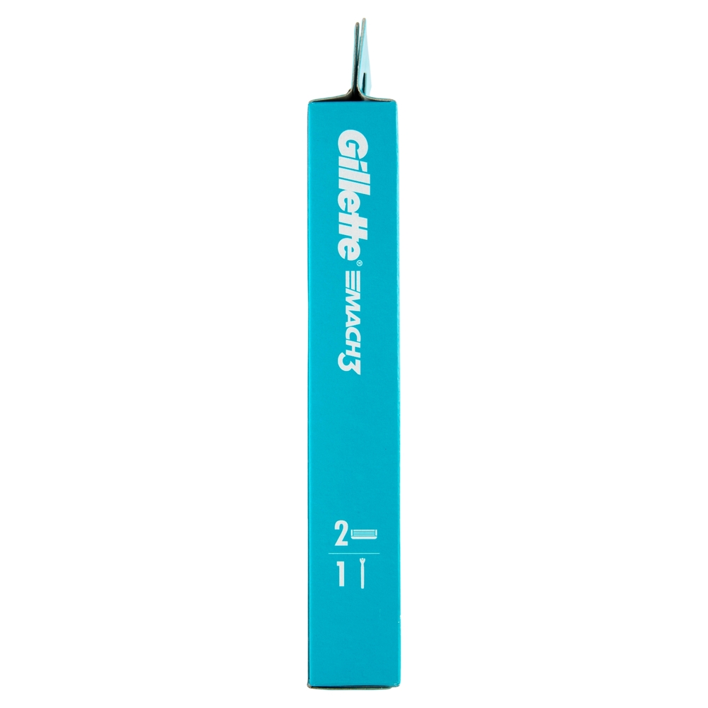 Gillette Mach3 Rasoio da Uomo a 3 Lame, 1 Manico + 2 Lamette